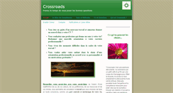 Desktop Screenshot of crossroads.ch