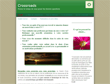 Tablet Screenshot of crossroads.ch