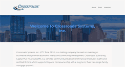 Desktop Screenshot of crossroads.com