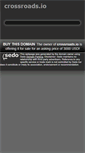 Mobile Screenshot of crossroads.io