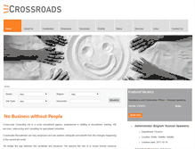 Tablet Screenshot of crossroads.com.mt