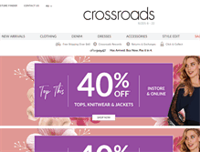 Tablet Screenshot of crossroads.com.au